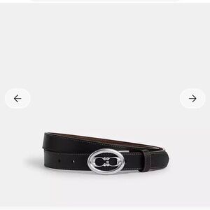 Coach Buckle Cut-To-Size Belt, 25 Mm